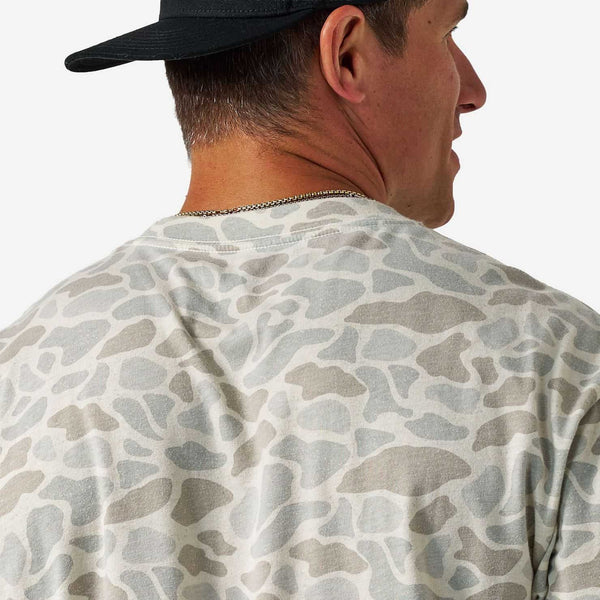 Vintage Washed Tee - Classic Deer Camo