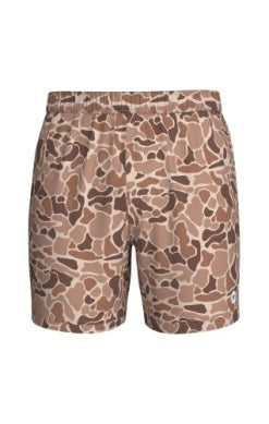 Youth Sun Washed Short - Camo Tan