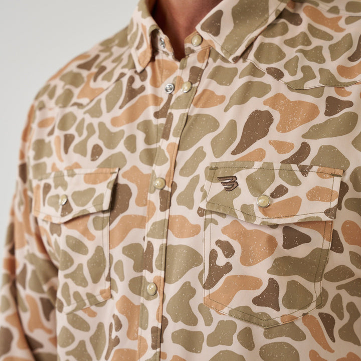 Performance Western Shirt - LS - Venado Camo