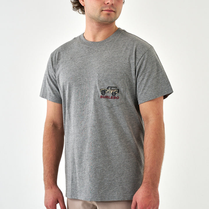 SS Tee - Offroad Bronco - Dark Heather Grey