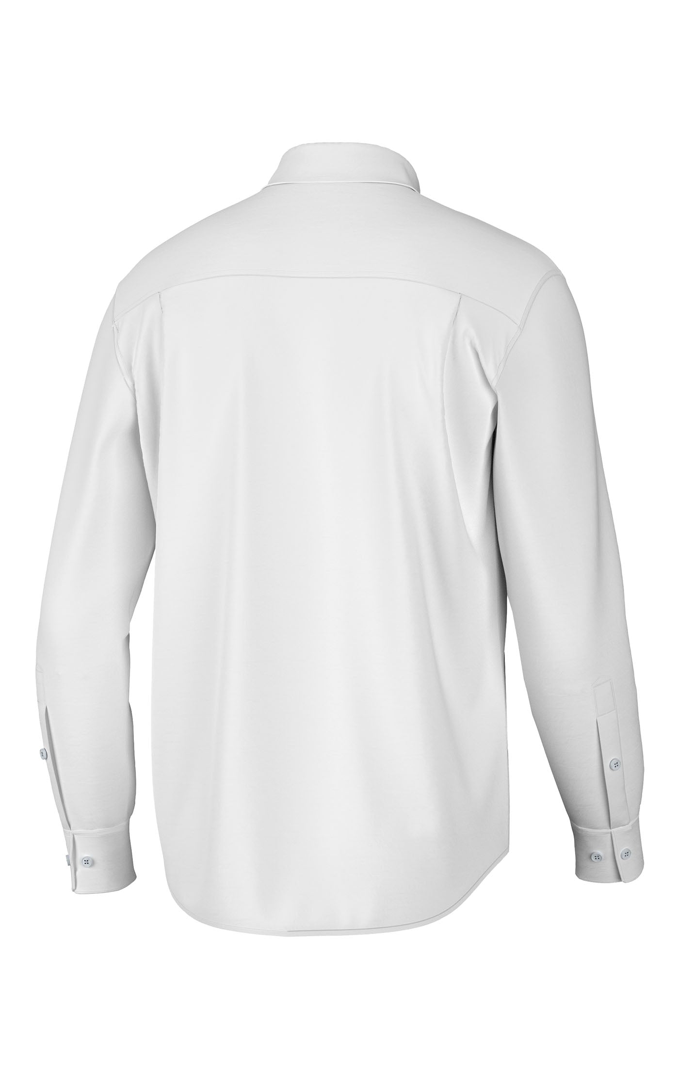 Hadley Classic Long Sleeve Button Down- White