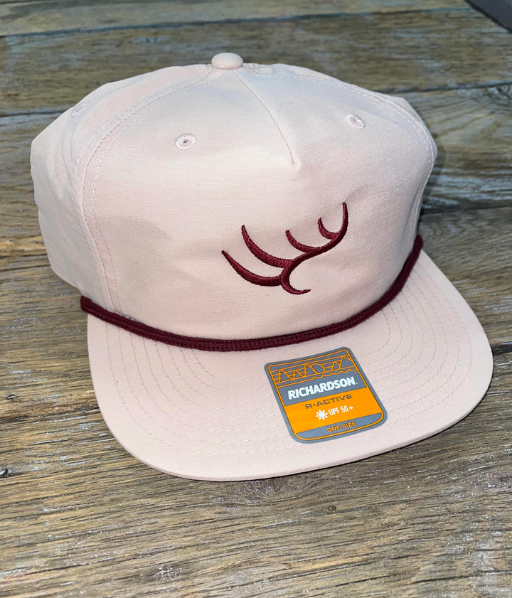 Hunt to Harvest Signature Rope Hat - Peach