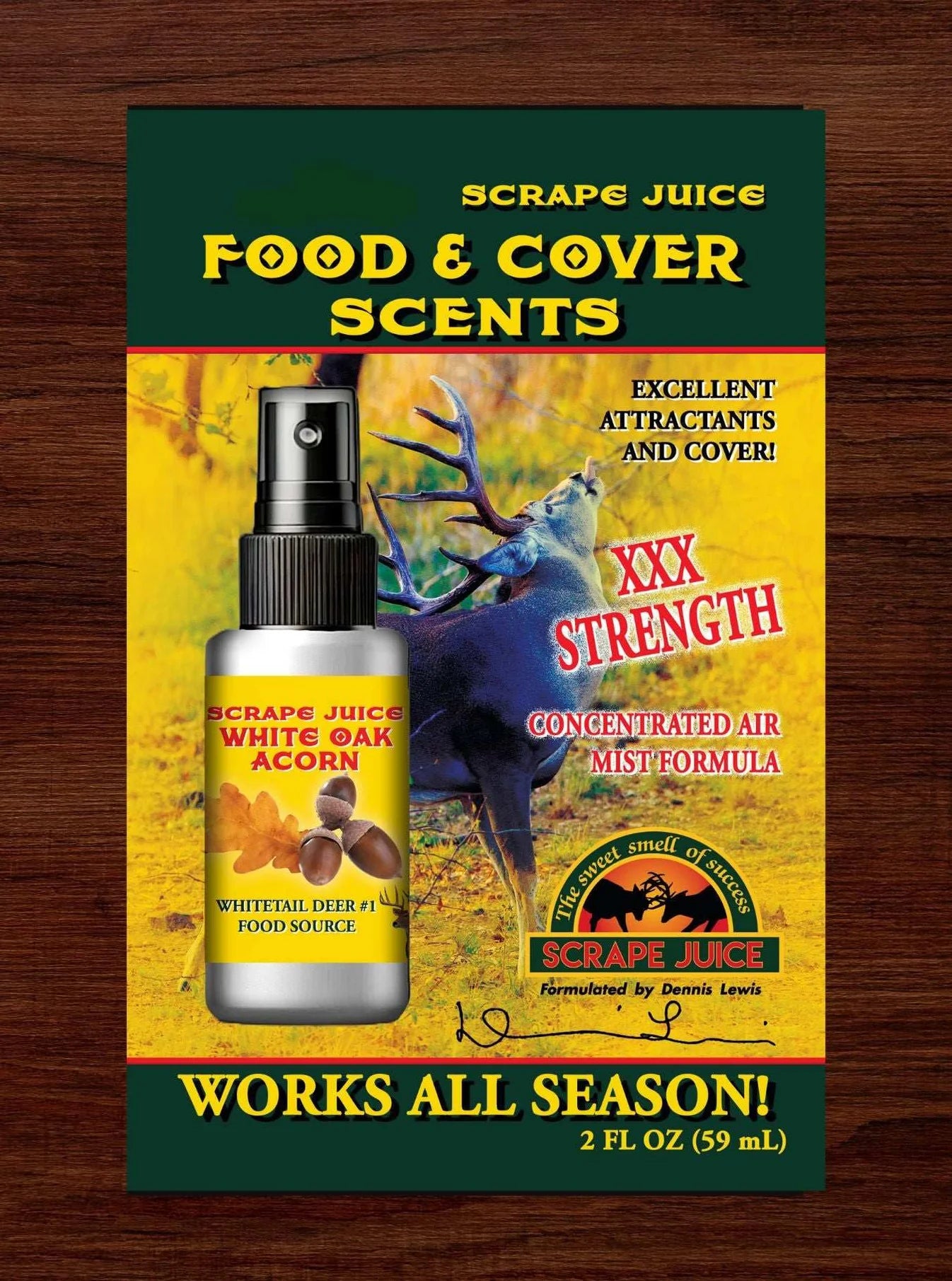 Food & Cover Scents | White Oak Acorn - Odor Mask