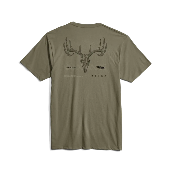 Tech Whitetail Pocket Tee - Dark Green Sage