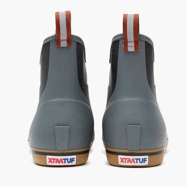 Men's Ankle Deck Boot - Black & Deep Storm