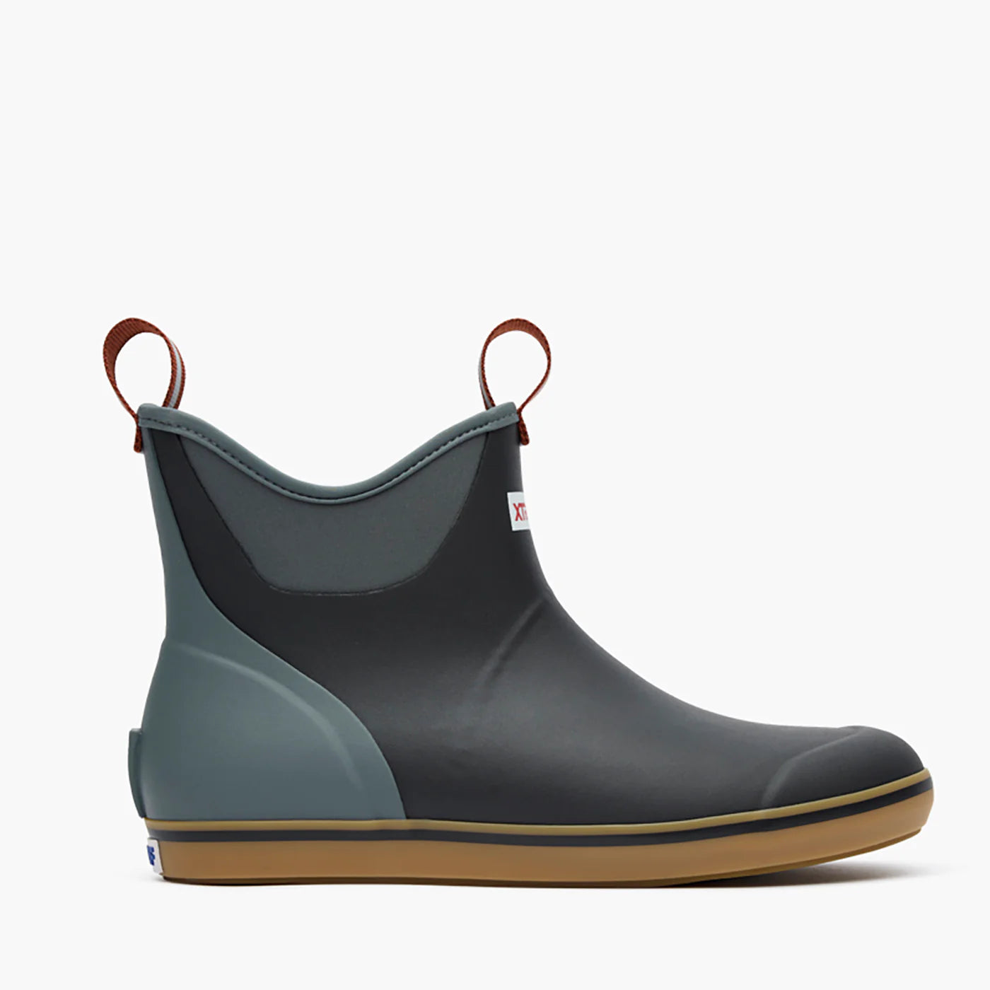 Men's Ankle Deck Boot - Black & Deep Storm