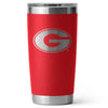 Rambler® 20 oz Tumbler - Red Georgia Bulldogs