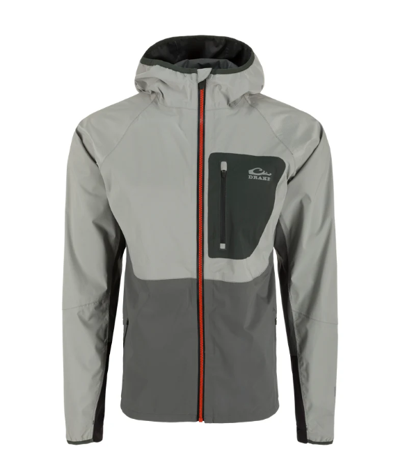 Ultra-Lite Backwaters Waterproof Stretch Jacket - Castlerock