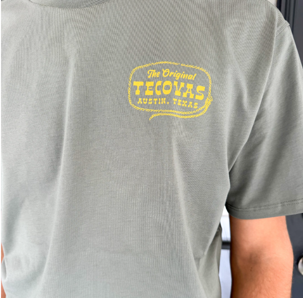 Original Rope Tee- Cactus/Yellow