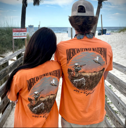 Flying Pheasant- Burnt Orange