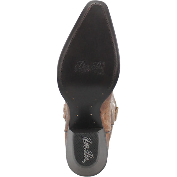 Colleen Brown Distressed Snip Toe