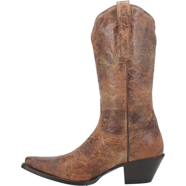 Colleen Brown Distressed Snip Toe