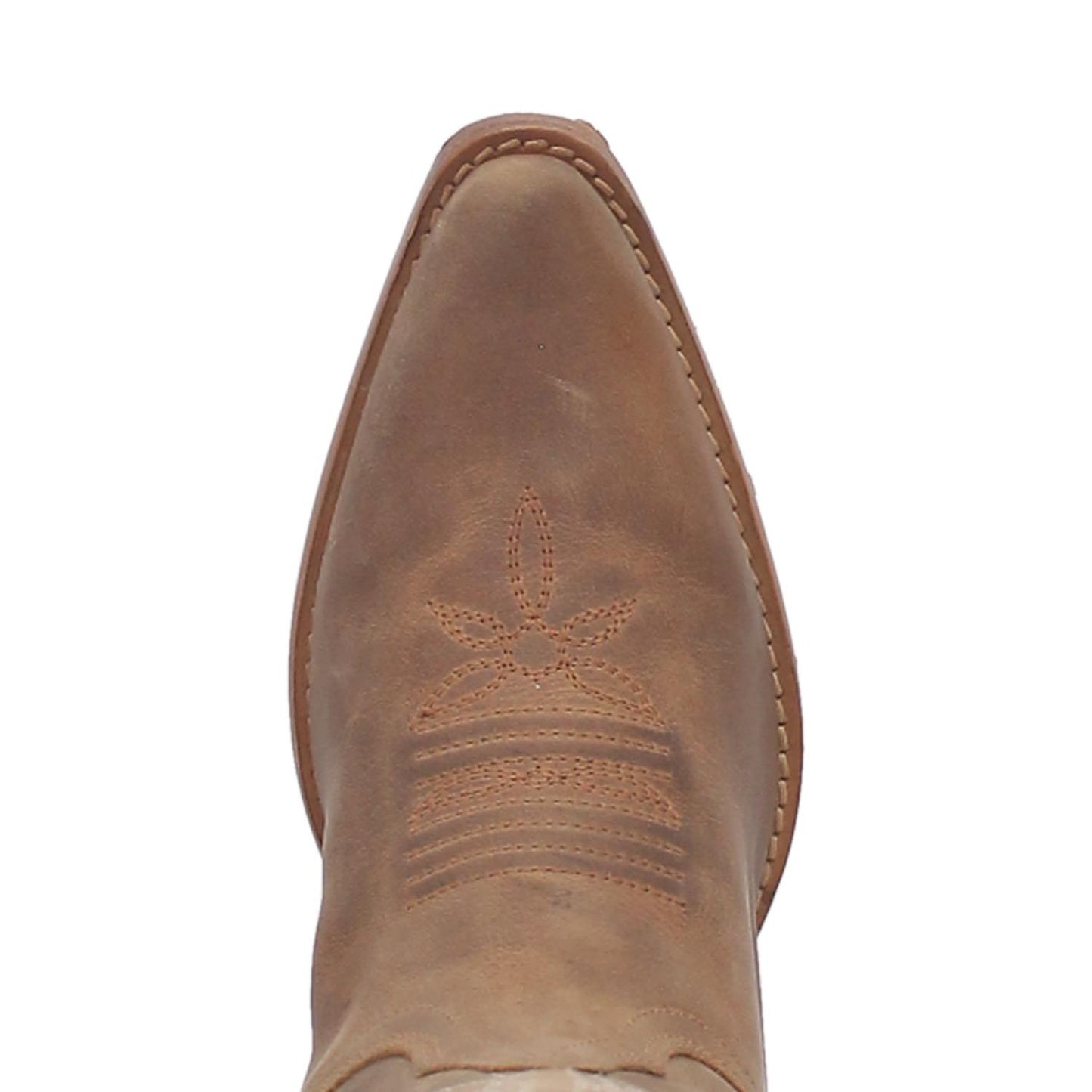 Karmel Tan Western Snip Toe