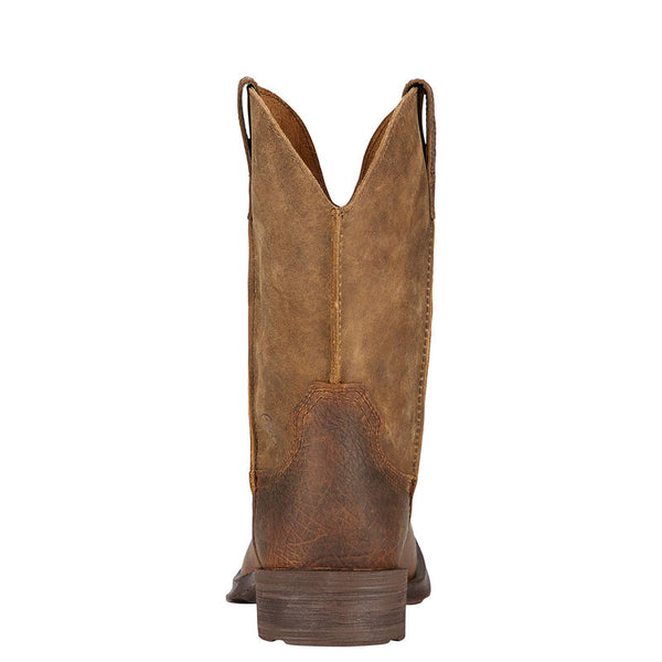 Ariat Rambler Cowboy Boots Earth and Brown Bomber
