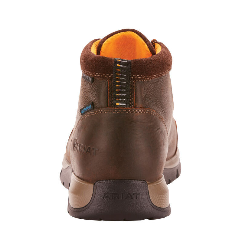 Ariat Men's Edge LTE Moc Brown H2O Composite Toe Work Boots