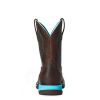 Anthem Western Boot Brown Croco Print