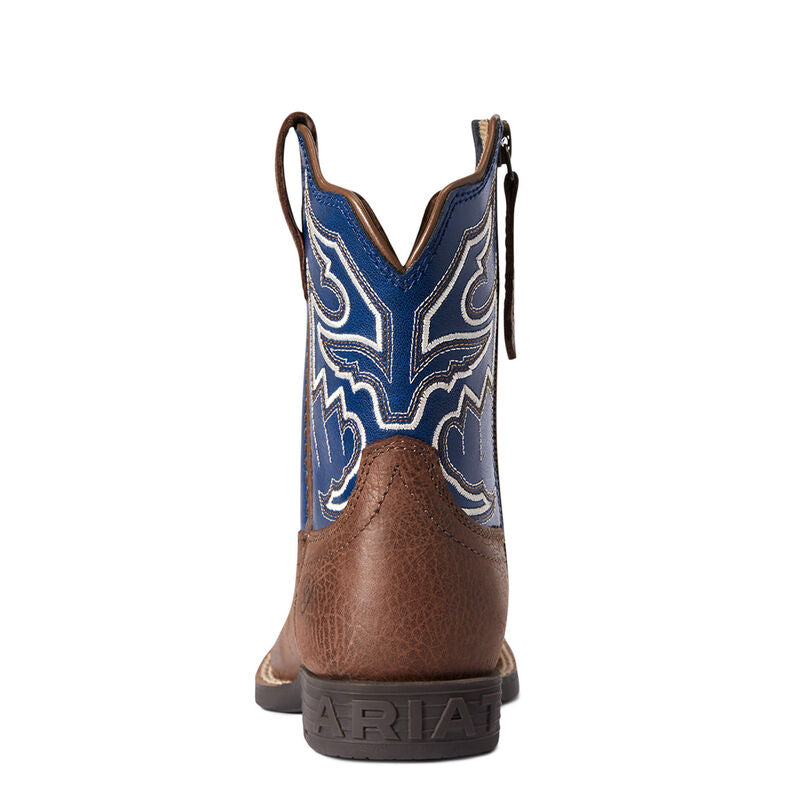 Child Sorting Pen Western Boot - Adobe Chocolate/Navy