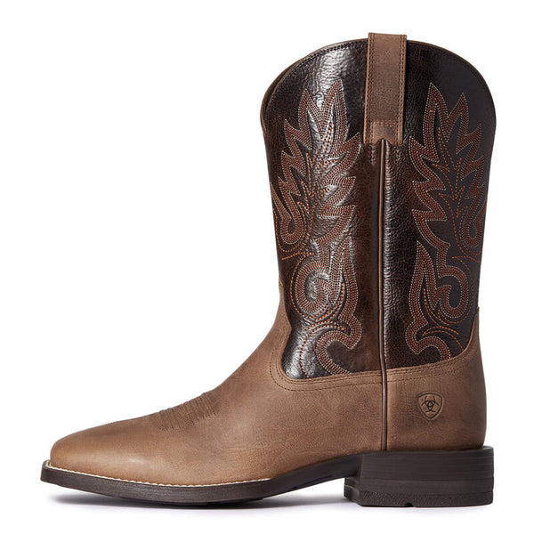 Layton Western Boot - Authentic Brown/Chocolate Chip