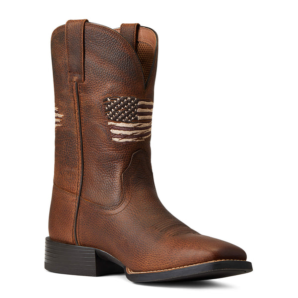 Sport All Country Western Boot Cliff Brown