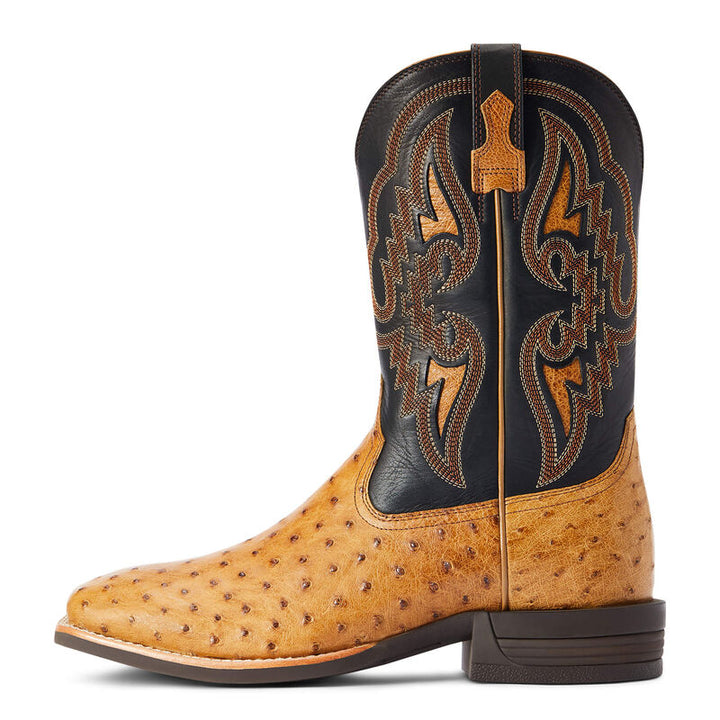 Dagger Western Boot Full Quill Ostrich