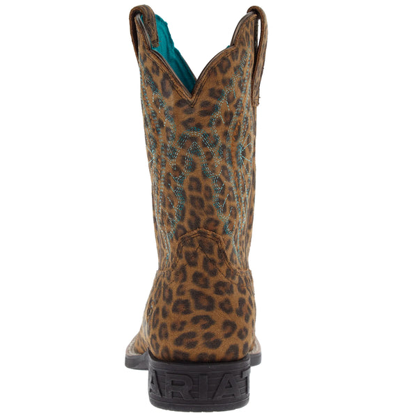 Youth Primetime Western Boot - Faded Leopard