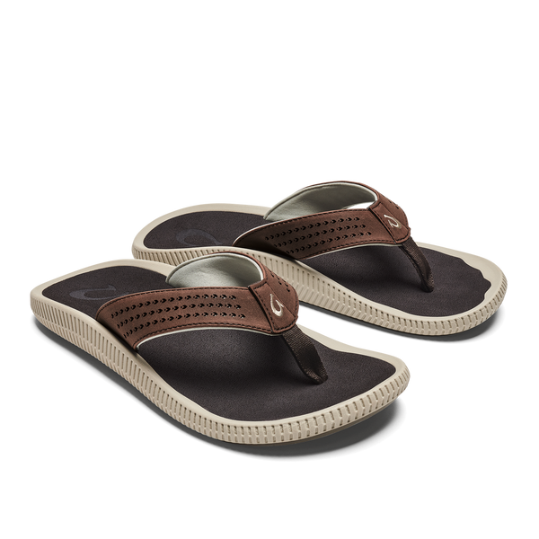 Ulele Beach Sandal - Dark Wood