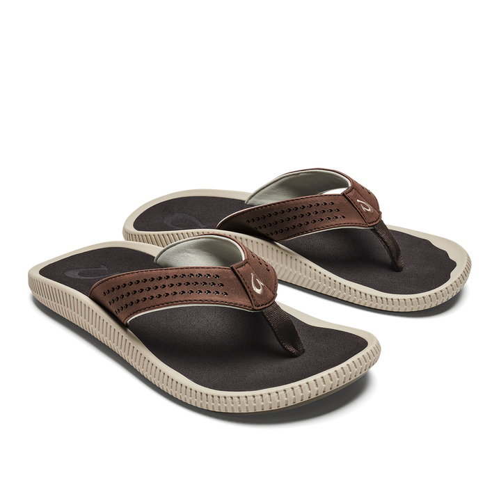 Ulele Beach Sandal - Dark Wood