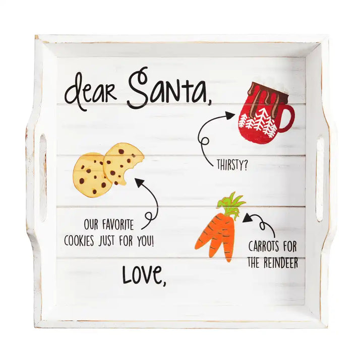 Dear Santa Cookie Tray
