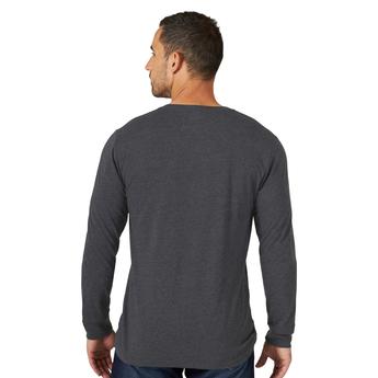 Wrangler Mexico L/S Tee - Charcoal