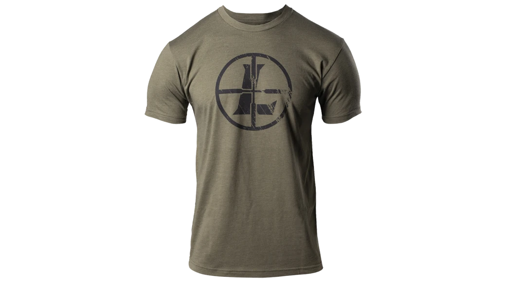 Leupold Distressed Reticle Tee Military Green