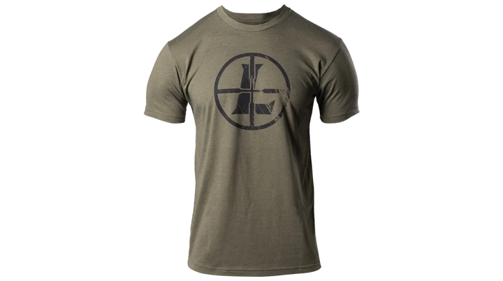 Leupold Distressed Reticle Tee Military Green