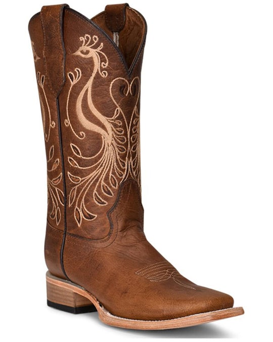 Circle G by Corral Peacock Embroider Western Boots L5777