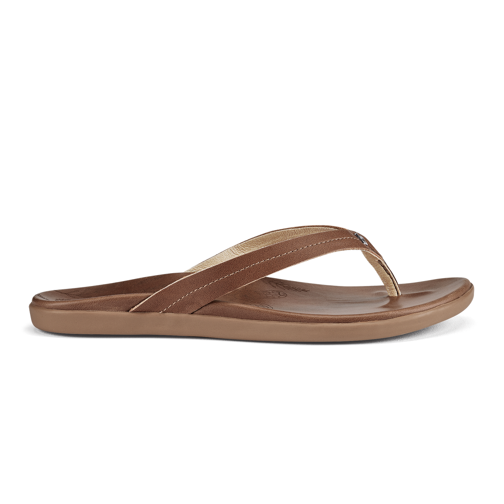 Honu Beach Sandals - Tan/Tan