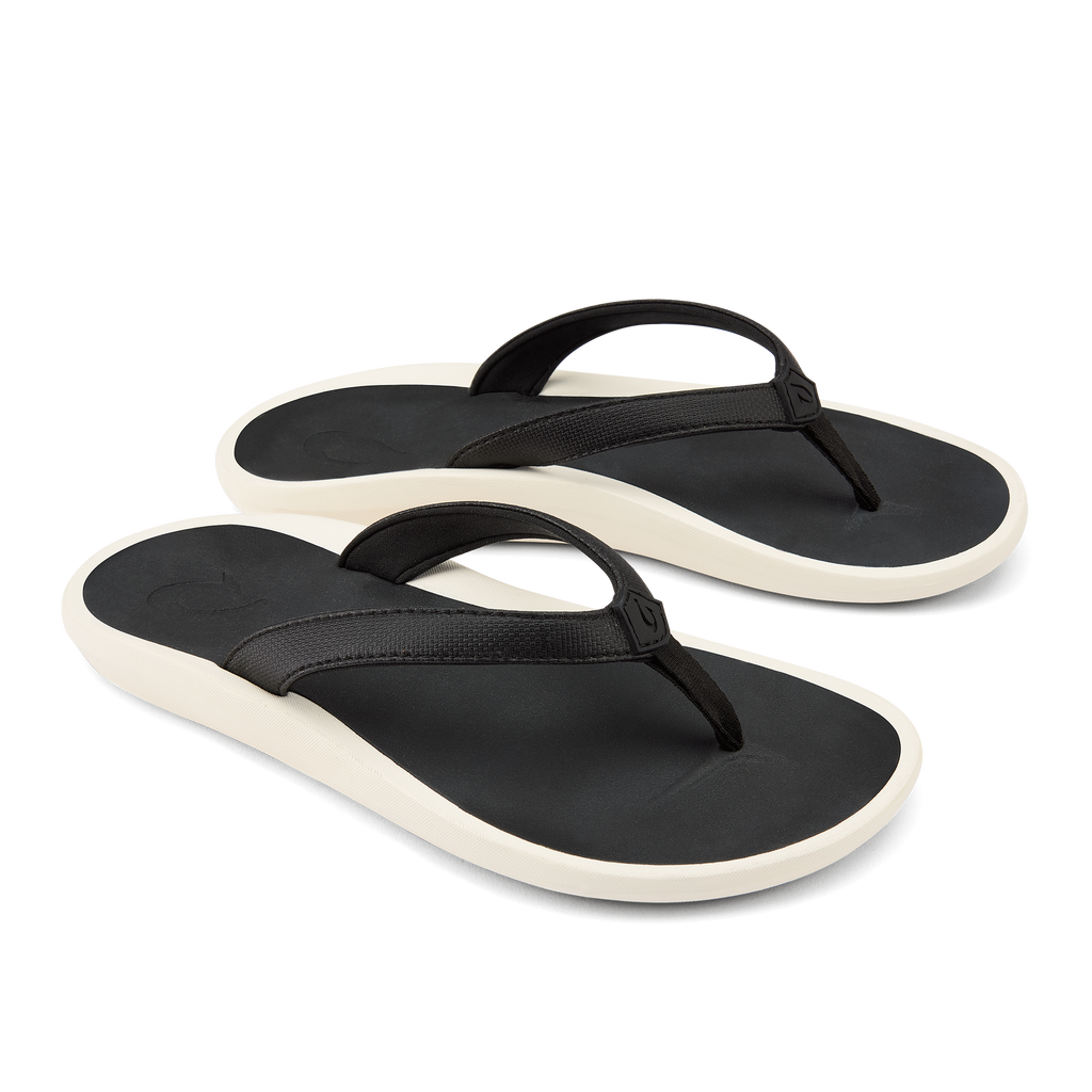 Pī‘oe Women’s Beach Sandals Black
