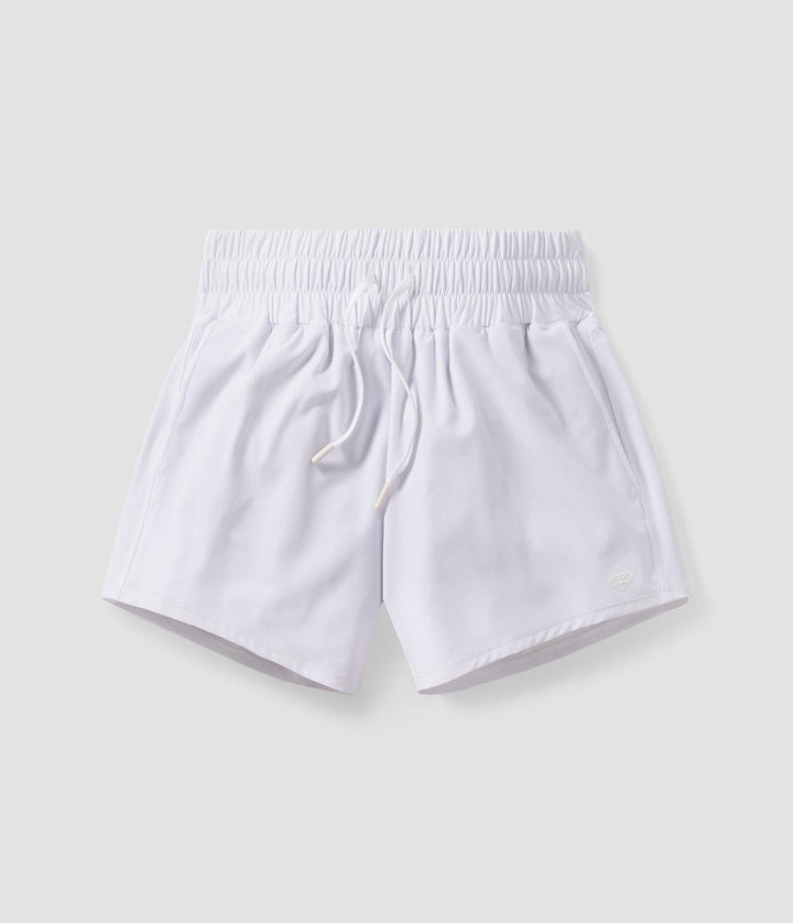 Women's Lined Hybrid Shorts - Bright White