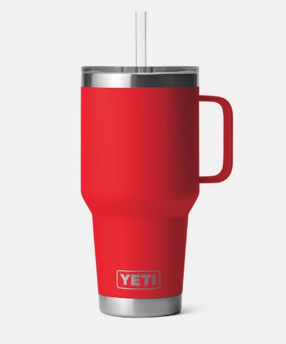 Rambler 35 oz Straw Mug - Rescue Red