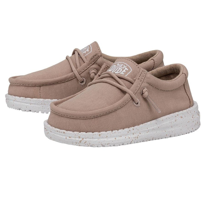 Wally Youth Slub Canvas - Tan