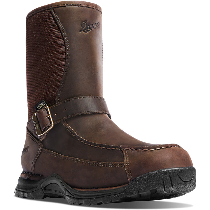 Danner Sharptail Rear Zip 10" Dark Brown