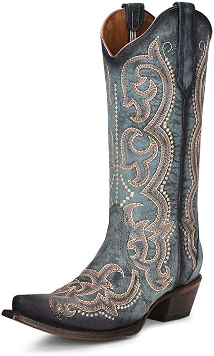 Blue Jean Embroidery Women's Boot