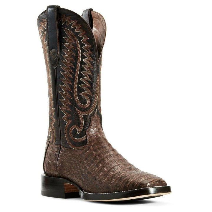 Ariat Men's Pro Chocolate Giant Caiman Boots