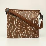Angel Ranch Brown Deer Print Concealed Carry Tote Bag