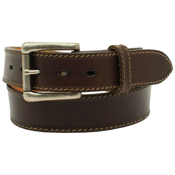 Men's Chocolate Ocala Leather Belt