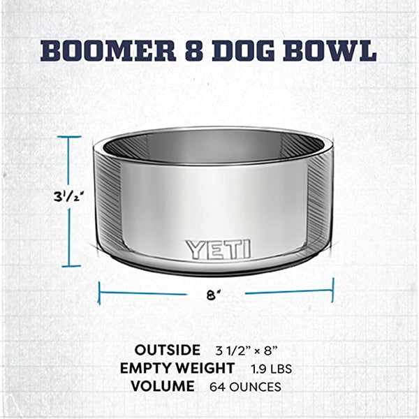 Boomer 8 Dog Bowl - Nordic Purple
