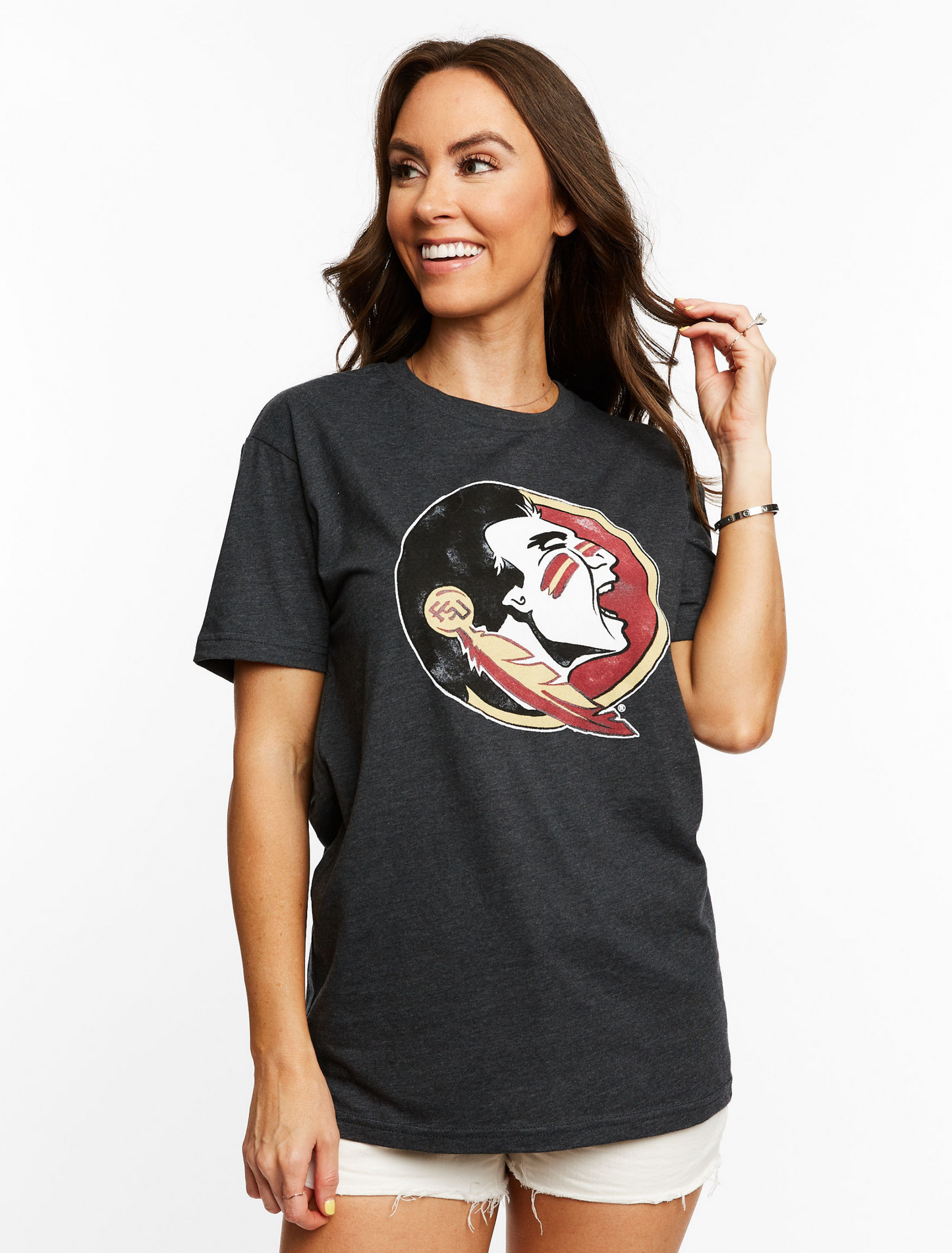 Seminoles Mascot Tee Crew Neck