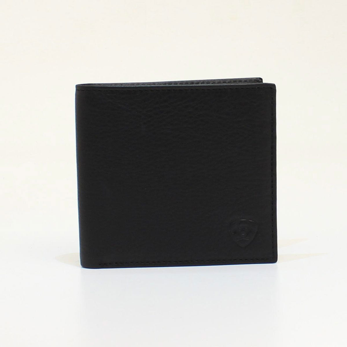 Ariat Men's Shield Logo Bifold Wallet Black