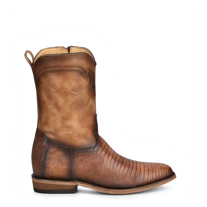 Sand Lizard Western Boot w/ Side Zipper