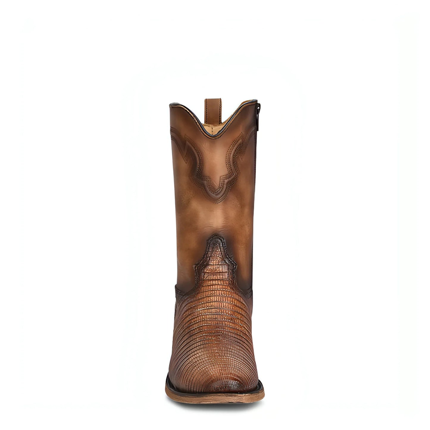 Sand Lizard Western Boot w/ Side Zipper