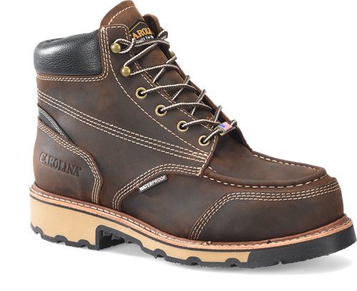 Carolina Ferric 6” Domestic Moc Toe Work Boot