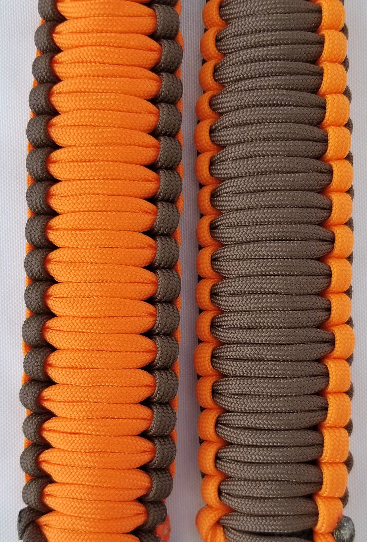 Orange & Brown Cup Handle