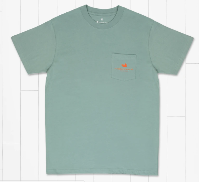 Warning Duck Tee Burnt Sage
